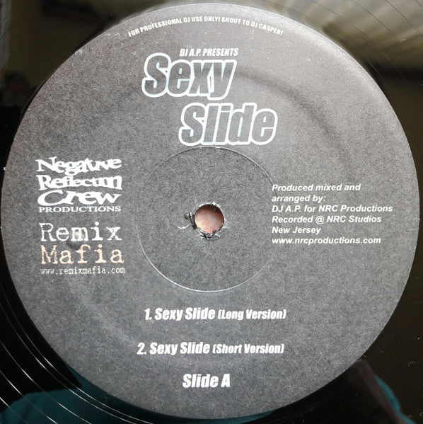 DJ A.P. : Sexy Slide (12")