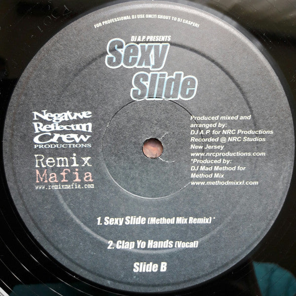 DJ A.P. : Sexy Slide (12")