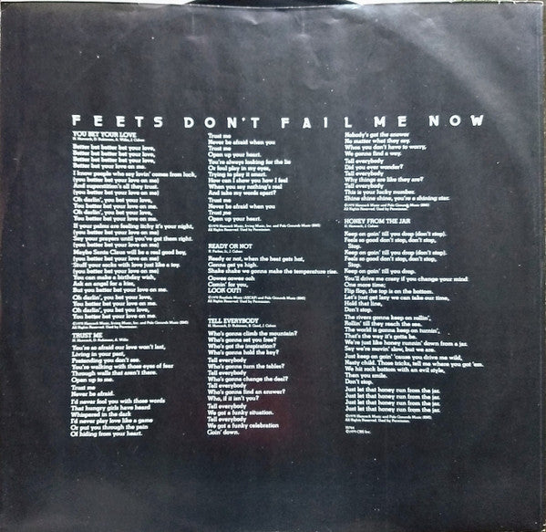 Herbie Hancock : Feets Don't Fail Me Now (LP, Album, Ter)