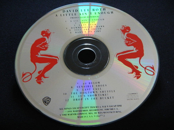 David Lee Roth : A Little Ain't Enough (CD, Album)