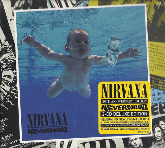 Nirvana : Nevermind (CD, Album, RE, RM + CD + Dlx, 30t)