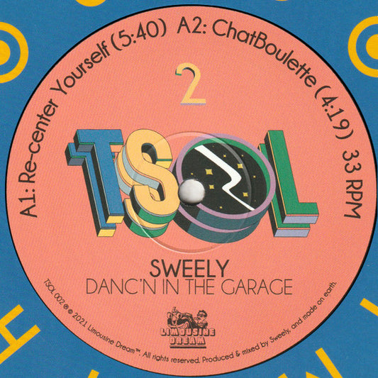 Sweely : Danc'n In The Garage (12", EP)