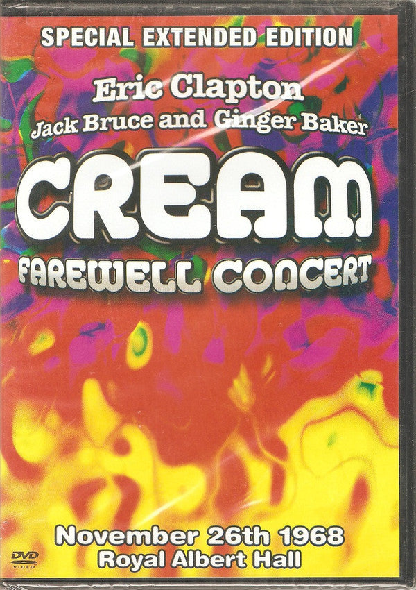 Cream (2) : Farewell Concert (DVD-V, NTSC, ALL)