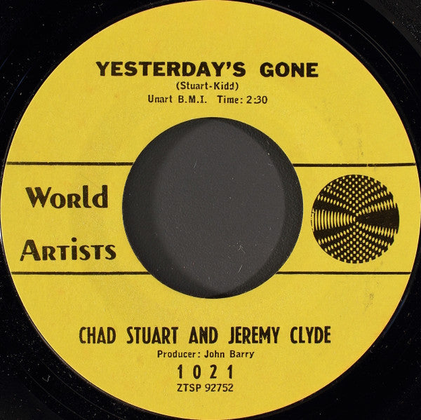 Chad Stuart And Jeremy Clyde* : Yesterday's Gone / Lemon Tree (7")