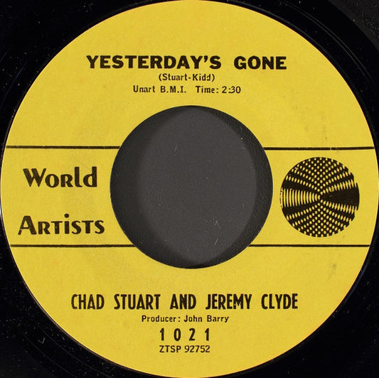 Chad Stuart And Jeremy Clyde* : Yesterday's Gone / Lemon Tree (7")