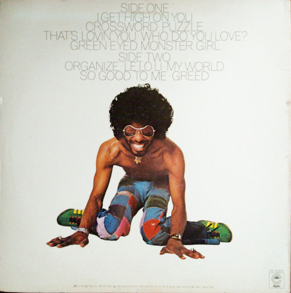 Sly Stone : High On You (LP, Album, Pit)
