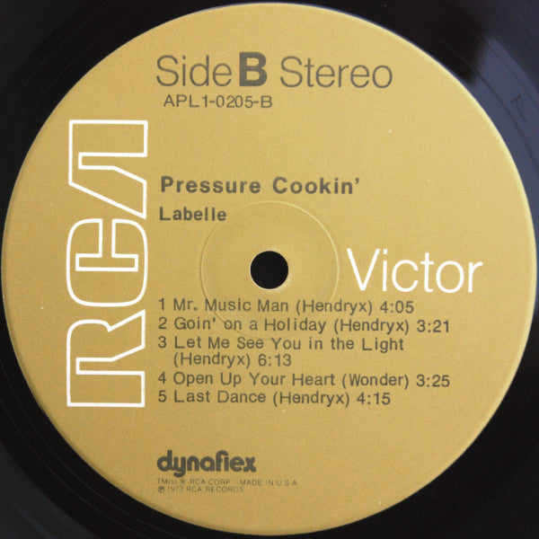 Labelle : Pressure Cookin' (LP, Album, Roc)