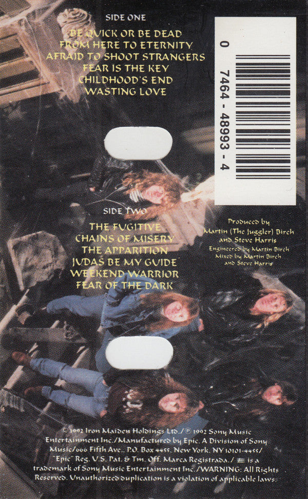 Iron Maiden : Fear Of The Dark (Cass, Album)