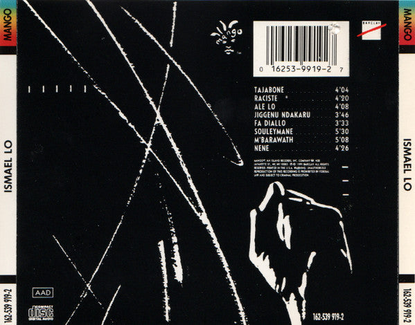 Ismael Lo* : Ismael Lo (CD, Album, RE, SRC)