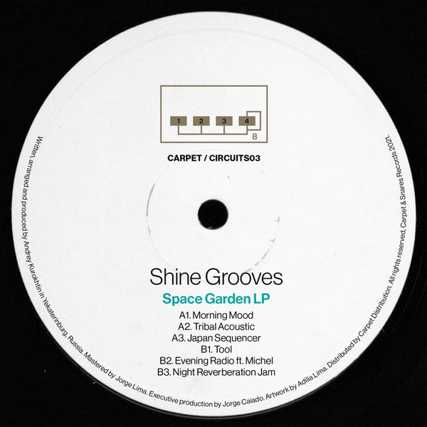Shine Grooves : Space Garden (12", MiniAlbum)
