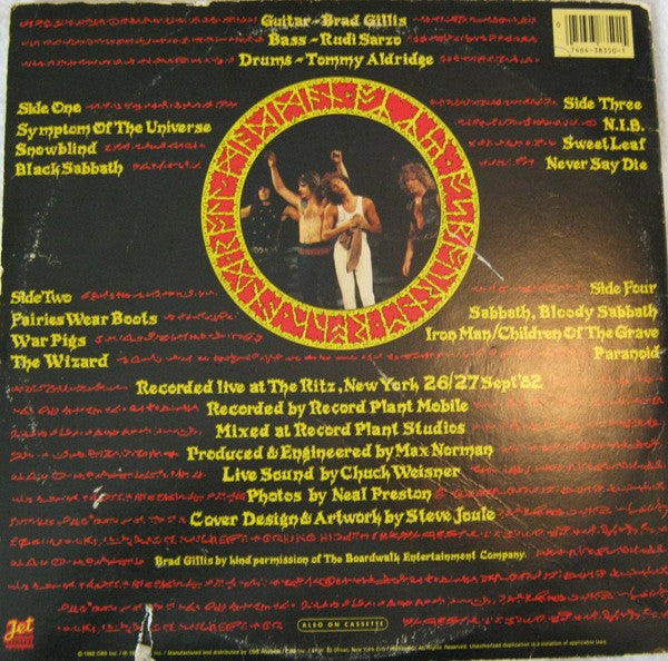 Ozzy Osbourne : Speak Of The Devil (2xLP, Album, Car)
