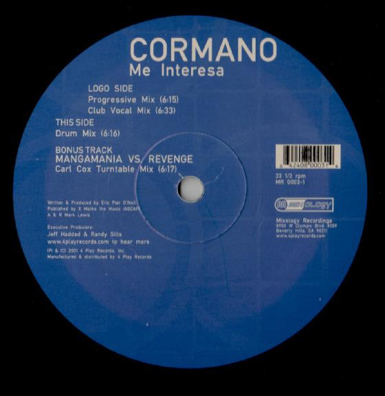 Cormano : Me Interesa (12")