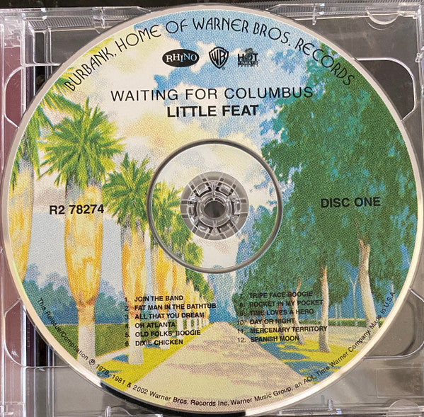Little Feat : Waiting For Columbus (2xCD, Album, RE, RM, WEA)