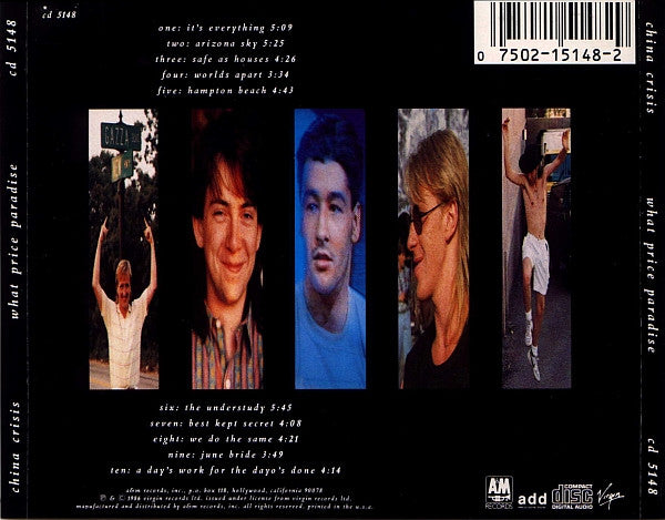 China Crisis : What Price Paradise (CD, Album)