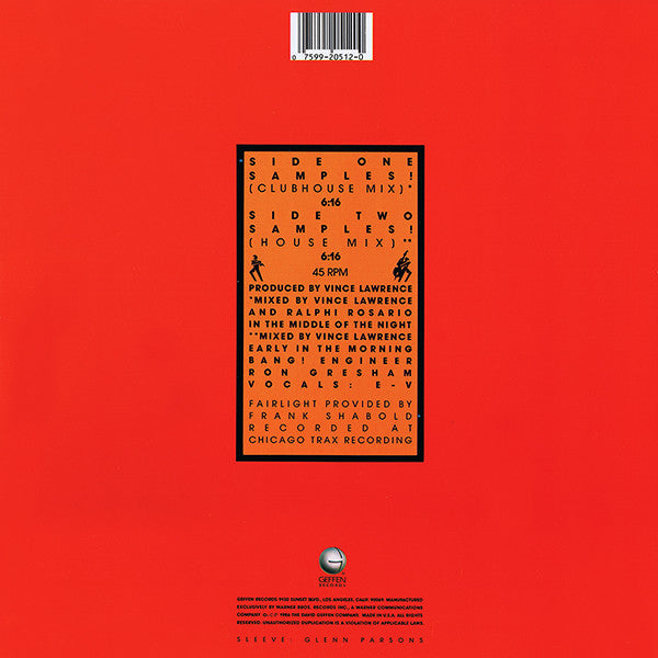 Bang Orchestra! : Samples! (12", Maxi)