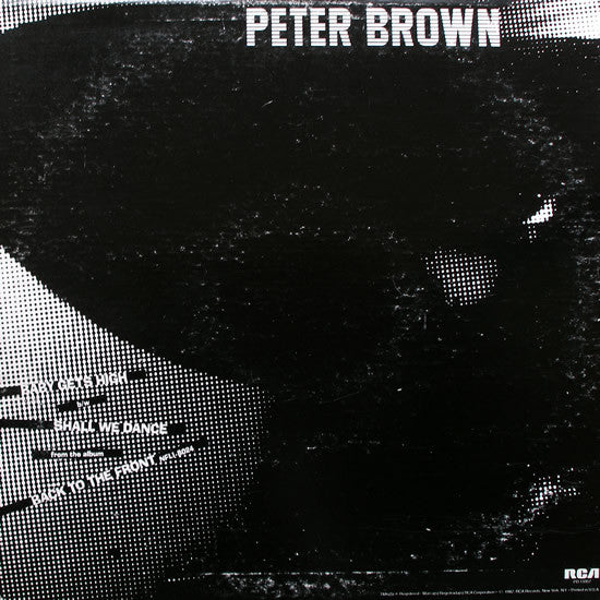 Peter Brown (2) : Baby Gets High / Shall We Dance (12")