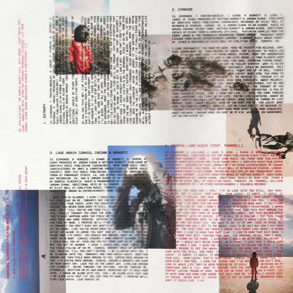 Daniel Caesar (2) : Case Study 01 (LP, Album, Pin)