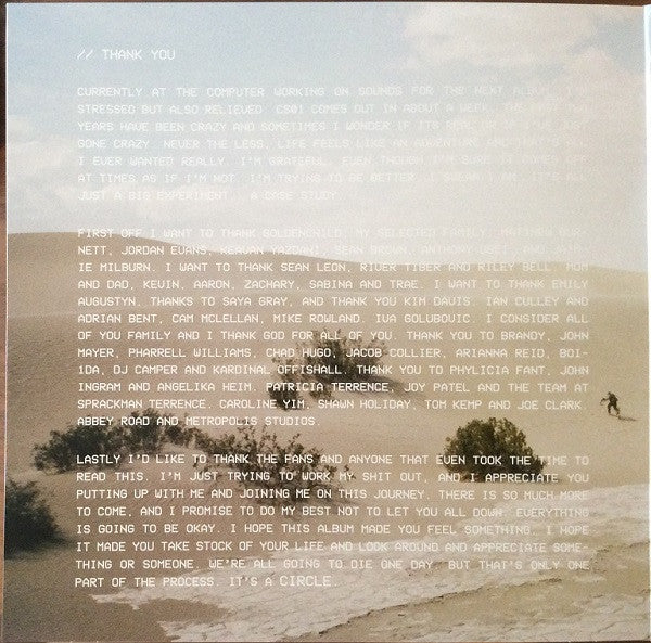 Daniel Caesar (2) : Case Study 01 (LP, Album, Pin)