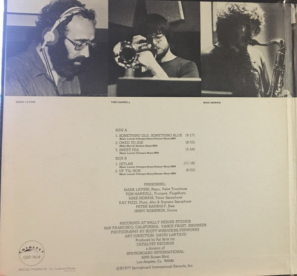Mark Levine : Up 'Til Now (LP, Album, Promo, Gat)