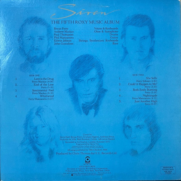 Roxy Music : Siren (LP, Club)