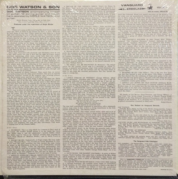 Doc Watson & Son* : Doc Watson & Son (LP, Album)