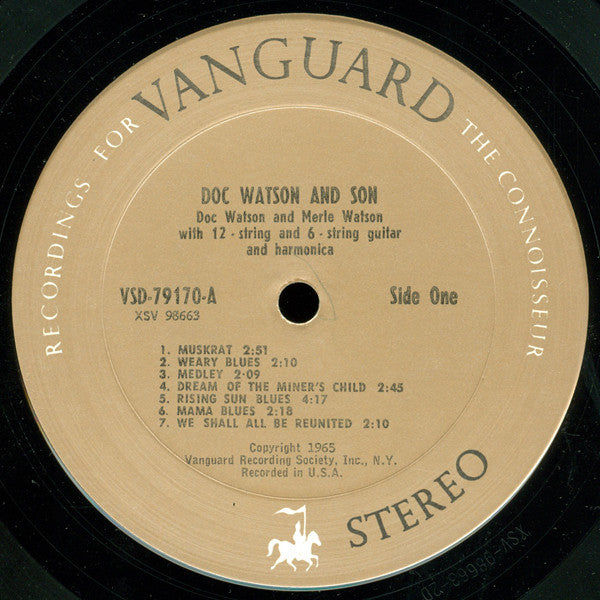 Doc Watson & Son* : Doc Watson & Son (LP, Album)