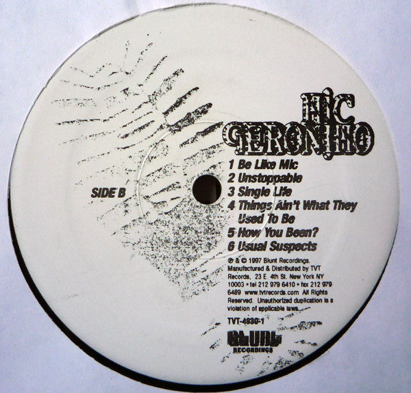 Mic Geronimo : Vendetta (LP, Album)