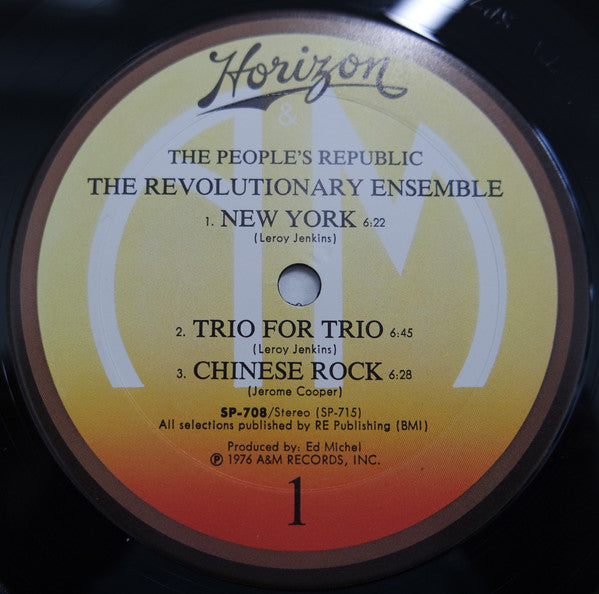 The Revolutionary Ensemble : The People's Republic (LP, Album, Uni)