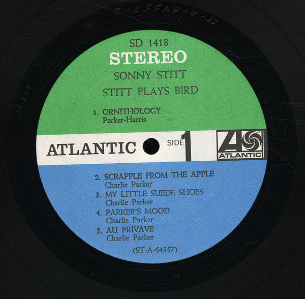 Sonny Stitt : Stitt Plays Bird (LP, Album, RE, Pre)