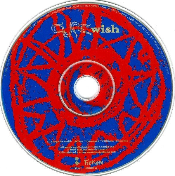 Cure* : Wish (CD, Album, RE)