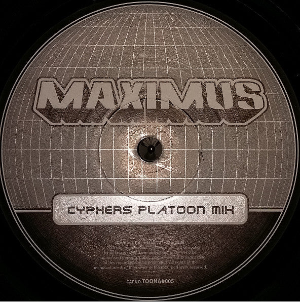 Maximus (34) : Maximus (12", S/Sided)