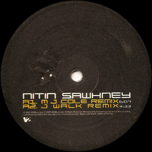 Nitin Sawhney : Sunset (12")