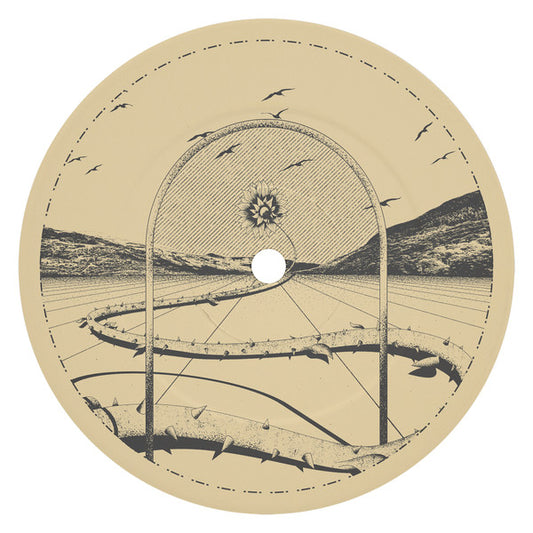 Quasar (33) / Cristo (9) : Swearing EP (12", EP, Gol)