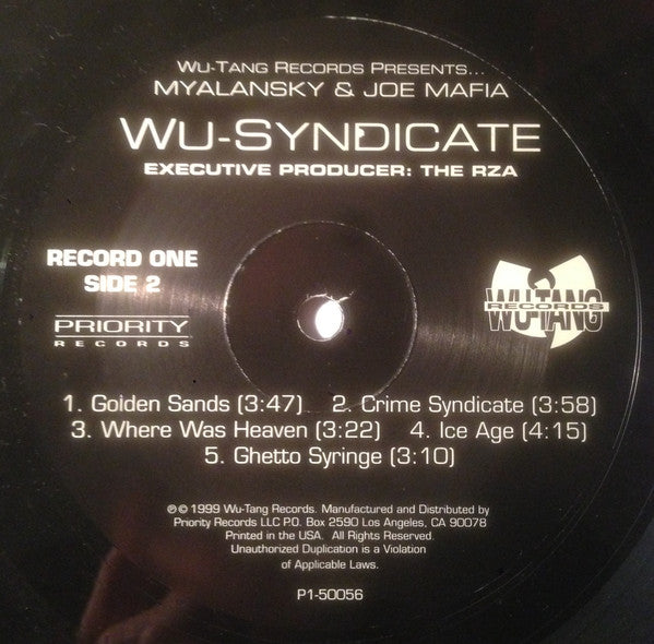 Myalansky & Joe Mafia In Wu-Syndicate* : Wu-Syndicate (2xLP, Album)