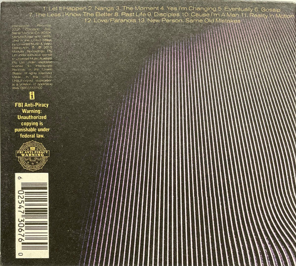 Tame Impala : Currents (CD, Album, Dig)