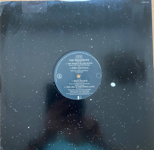 The Waterboys : The Whole Of The Moon (12", Die)