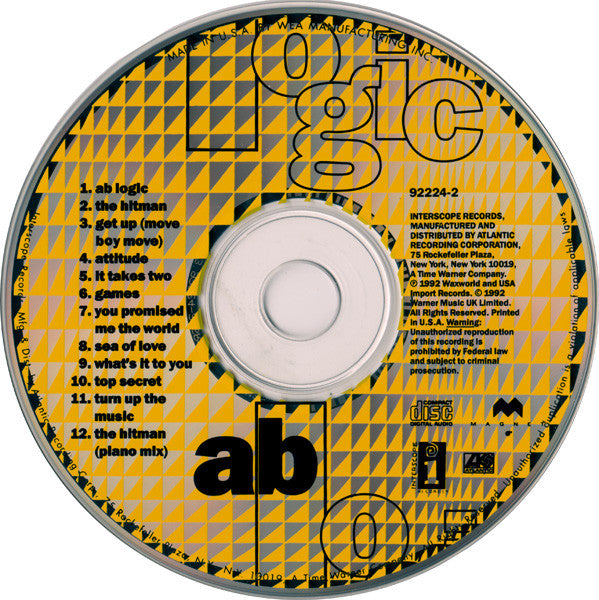 AB Logic : AB Logic (CD, Album)