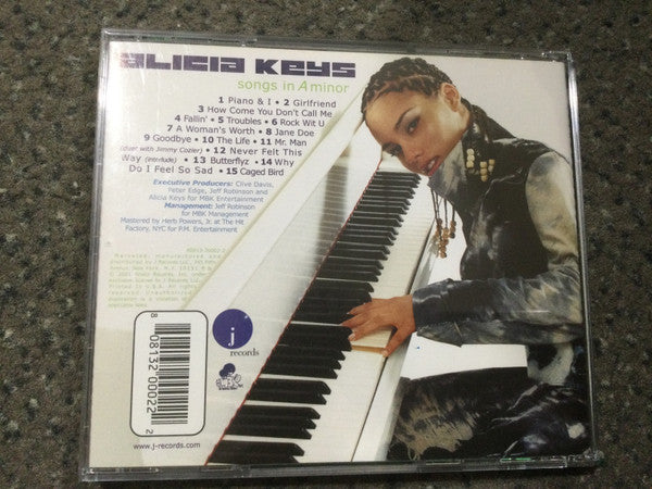 Alicia Keys : Songs In A Minor (CD, Album)