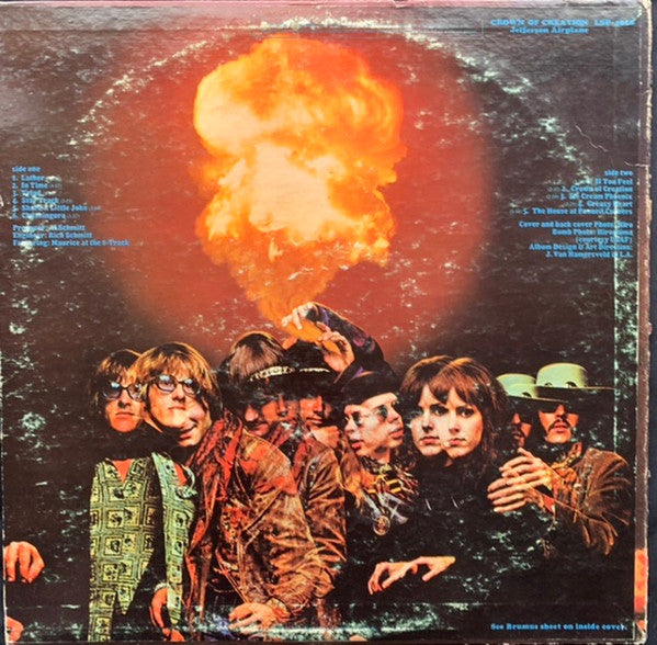 Jefferson Airplane : Crown Of Creation (LP, Album, RP, Roc)