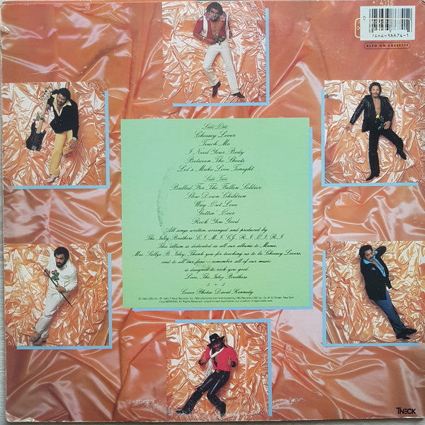 The Isley Brothers : Between The Sheets (LP, Album, Car)