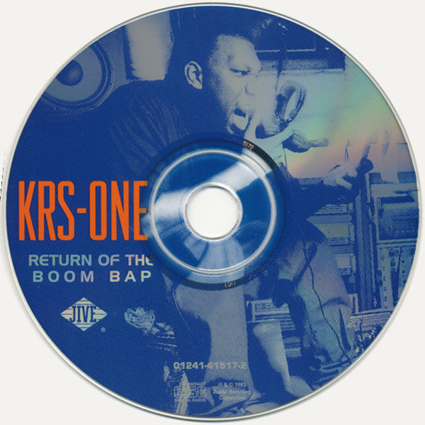 KRS-One : Return Of The Boom Bap (CD, Album, Dis)