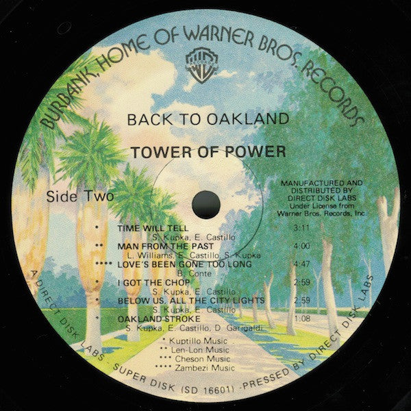 Tower Of Power : Back To Oakland (LP, Album, RE, RM, Hal)