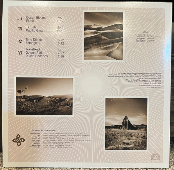 Lotus (13) : Bloom & Recede (LP, Mar + LP, Smo + Album)