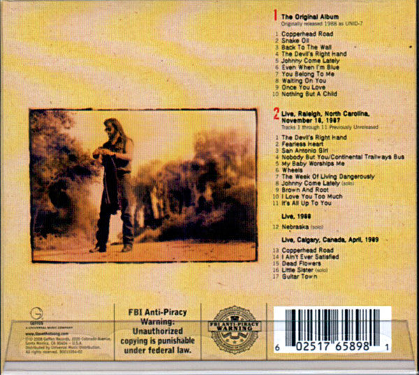 Steve Earle : Copperhead Road (2xCD, Album, Dlx)