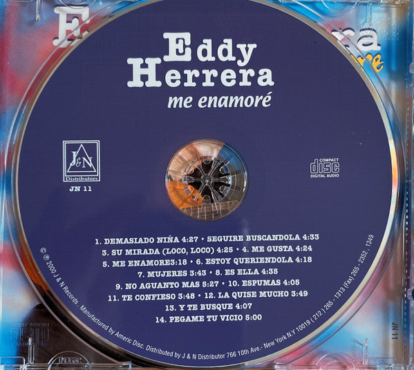 Eddy Herrera : Me Enamoré (CD, Album)