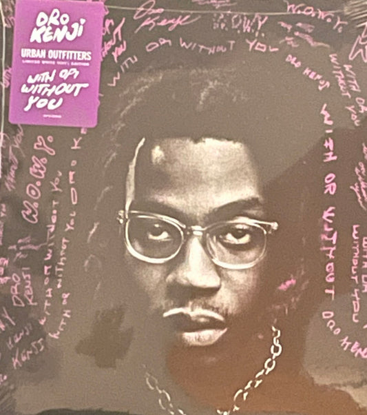 Dro Kenji : With Or Without You (LP, Album, Ltd, Whi)