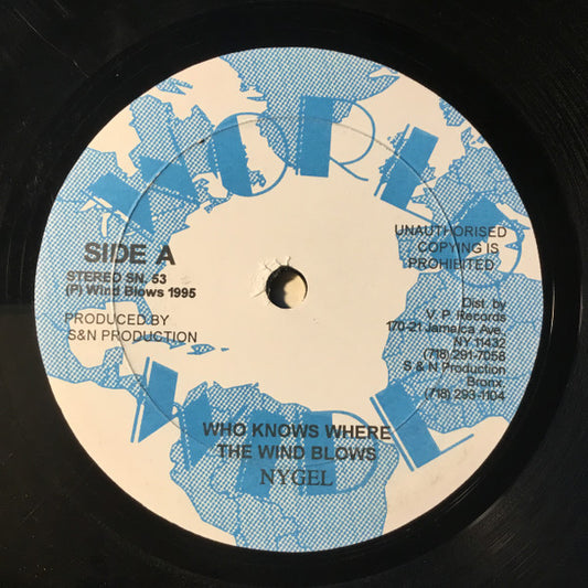 Nygel* : Who Knows Where The Wind Blows (12", Single)