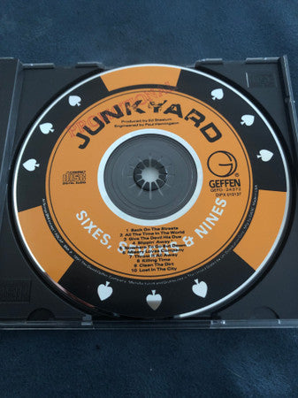 Junkyard (3) : Sixes, Sevens & Nines (CD, Album, Promo)