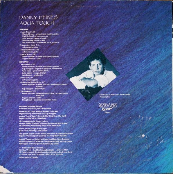 Danny Heines : Aqua Touch (LP, Album)