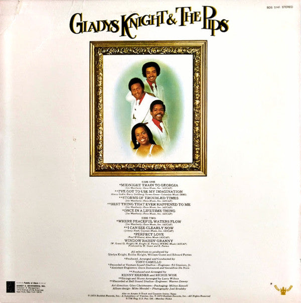 Gladys Knight And The Pips : Imagination (LP, Album, Son)